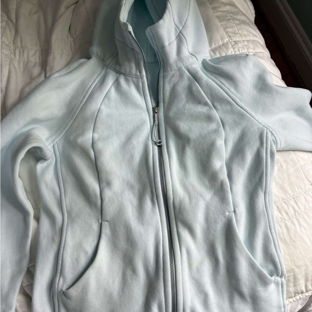 lululemon athletica Light Blue Hoodie
